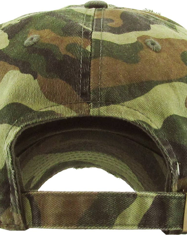 "PADDLES" Exclusive Embroidered Vintage Distressed Washed Style Baseball Caps