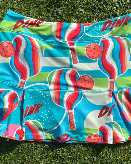 (Pickle Ball) Groovy Dink Skort