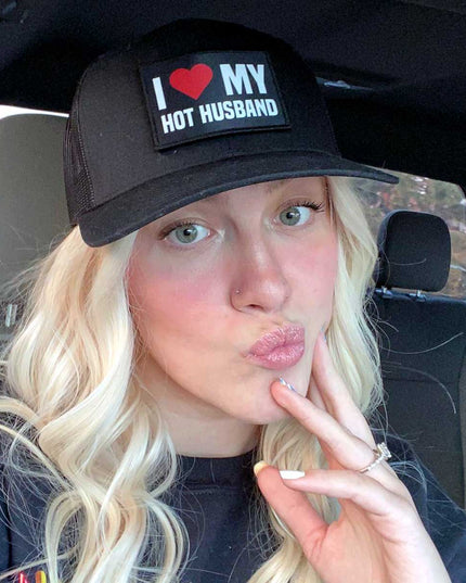 Retro Trucker Pull Patch Hat By Snapback - Black
