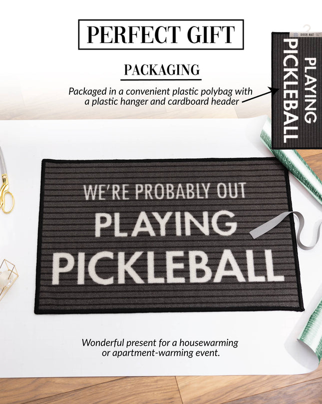 Pickleball - 27.5" x 17.75" Floor Mat