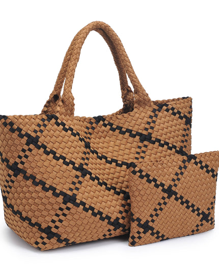 Sky's The Limit - Large Woven Neoprene Tote