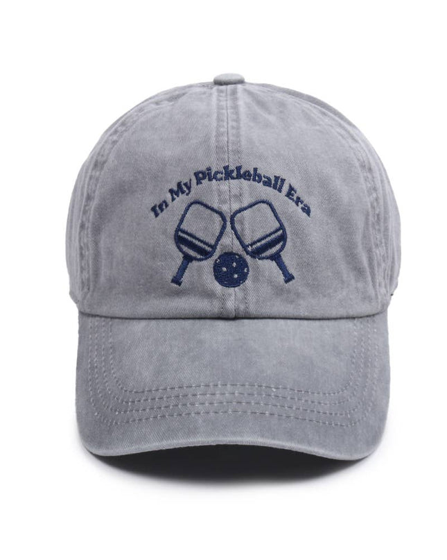 In My Pickleball Era Embroidered Baseball Cap