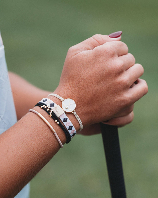 Tee Time Hair Tie Bracelets