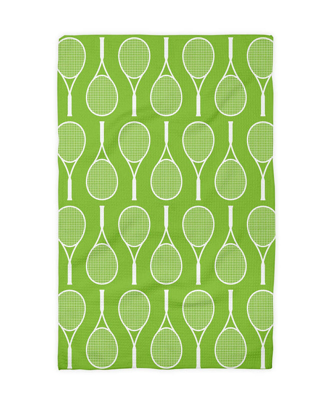 Tennis Racket Waffle Towel
