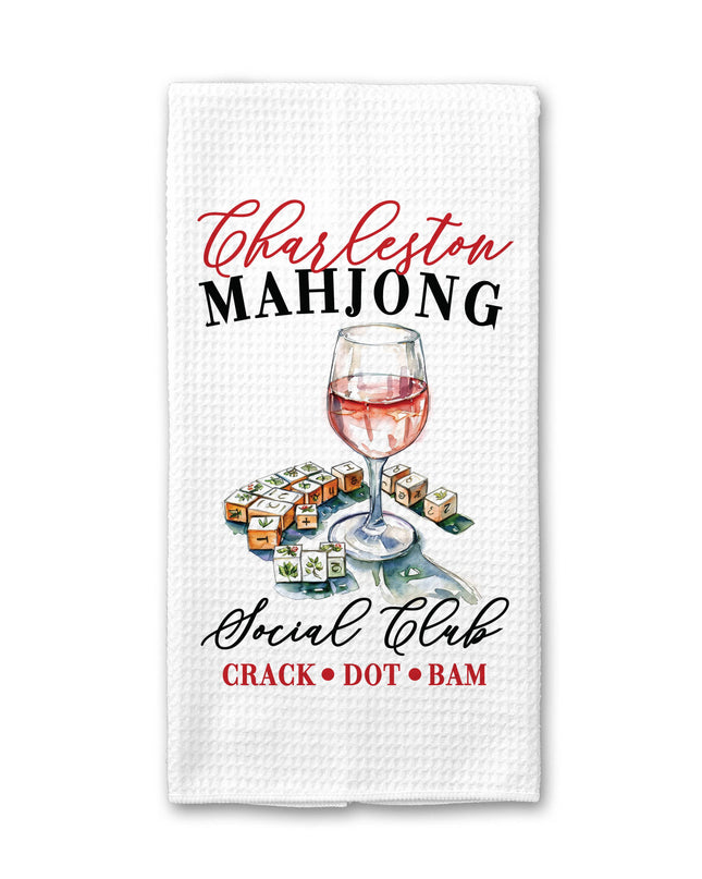 Mahjong Social Club Towel