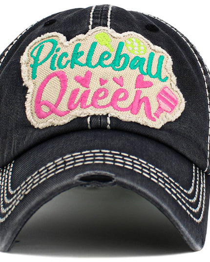 Pickleball Queen Vintage Ballcap