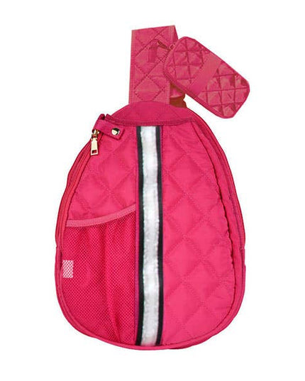 Jillian Pickle Ball Bag Sling Berry