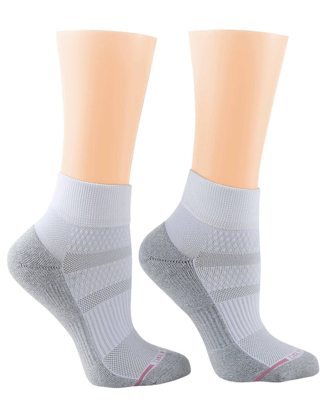 Solid Half-Cushion | Quarter Compression Socks For Women