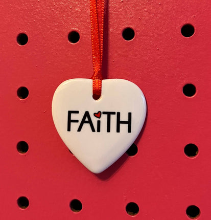 FAITH Heart Gift Tag