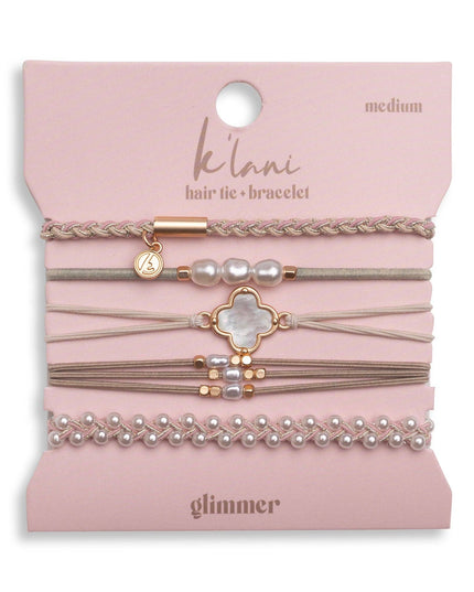 Glimmer Hair Tie Bracelets