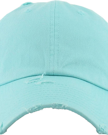 "PADDLES" Exclusive Embroidered Vintage Distressed Washed Style Baseball Caps