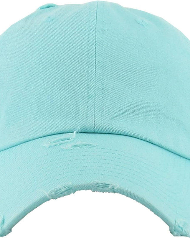 "PADDLES" Exclusive Embroidered Vintage Distressed Washed Style Baseball Caps