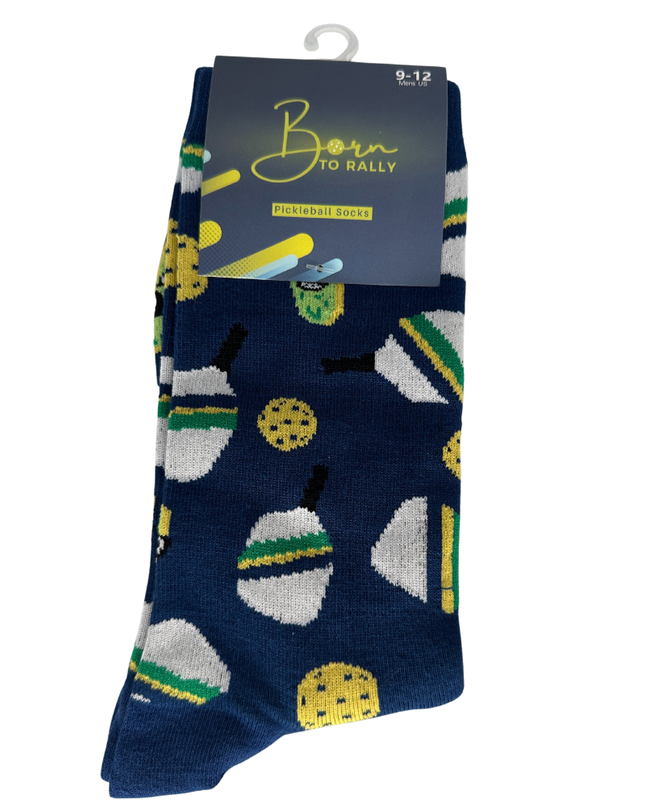 Bamboo Pickleball Socks- Navy