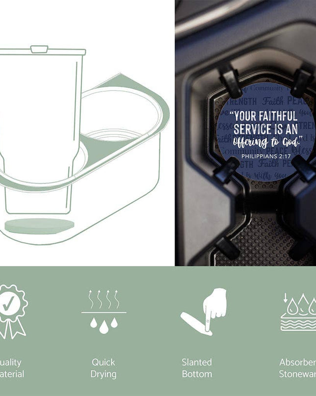 Car Coaster-An Offerning To God