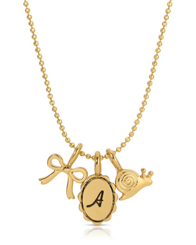 Gold Necklace Chain for Charms