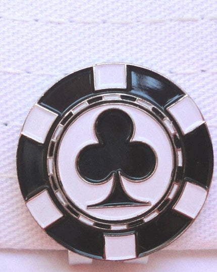Poker Chip Clubs Ball Marker