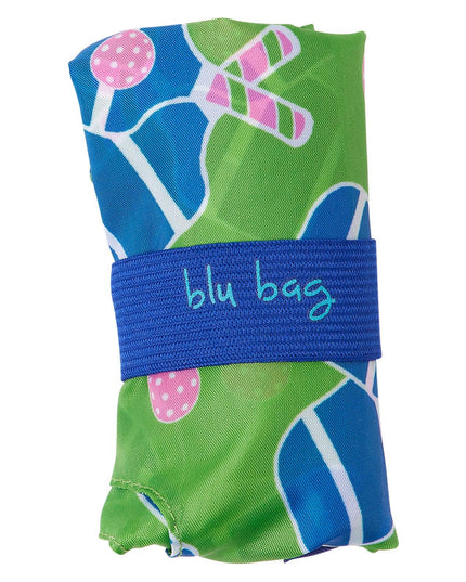 Reusable Shopper Bag Pickleball Fun Pattern