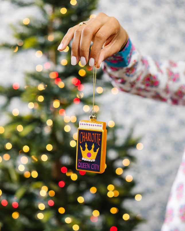 Charlotte Matchbook Ornament