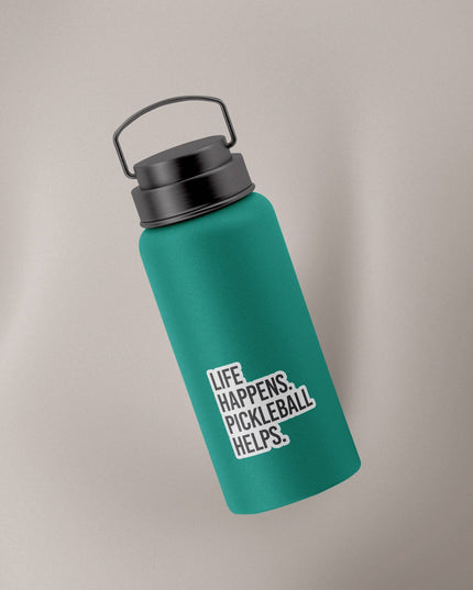 Life Happens Pickleball Helps (Decal)