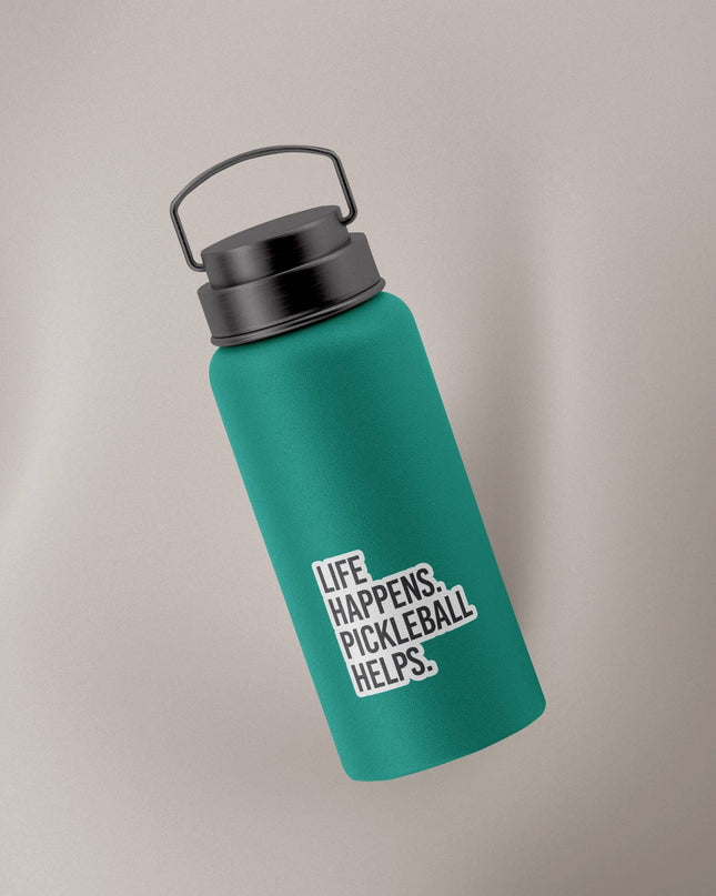 Life Happens Pickleball Helps (Decal)