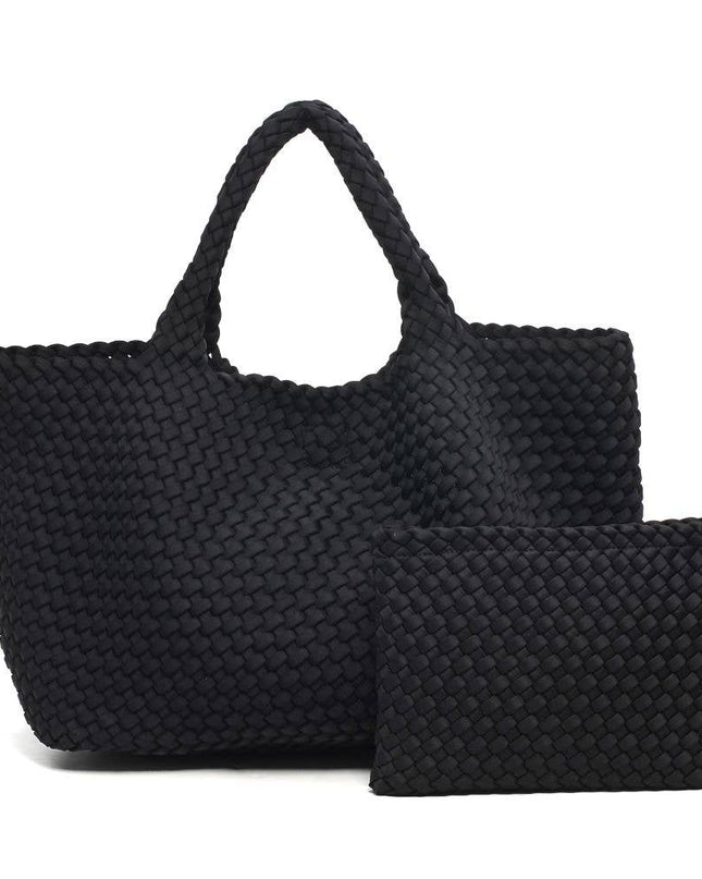 Sky's The Limit - Large Woven Neoprene Tote