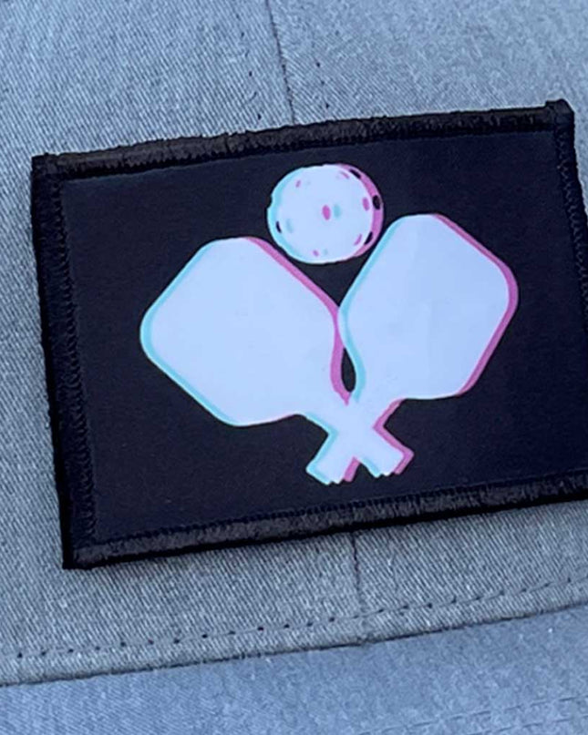 Pickleball - Racquets - 3D - Removable Patch