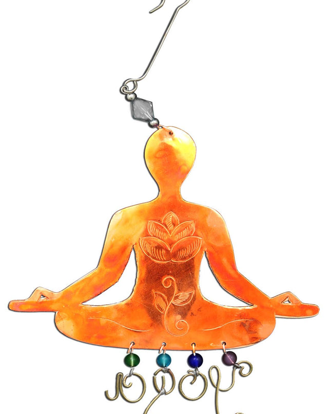 Peaceful Yoga Ornament