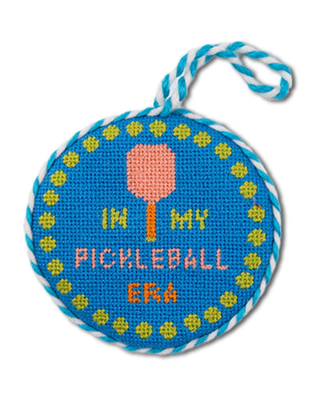 Needlepoint Ornament - Pickleball Era