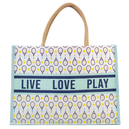Tennis Love Juco Tote