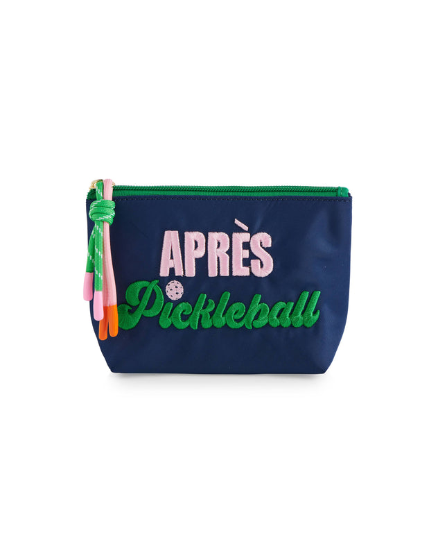 "APRÈS PICKLEBALL" SMALL ZIP POUCH