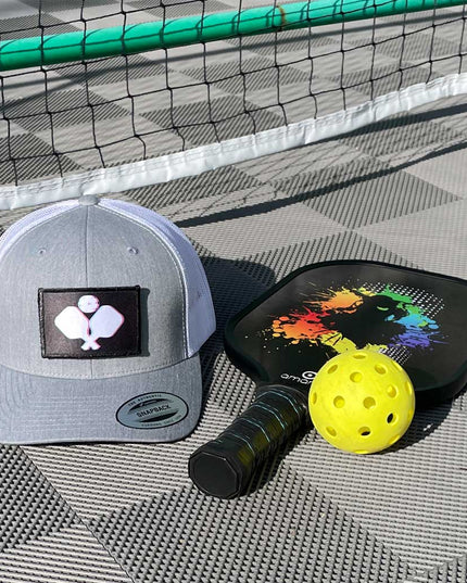 Pickleball - Racquets - 3D - Removable Patch