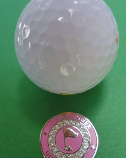 Girl Power w/ Crystals Ball Marker