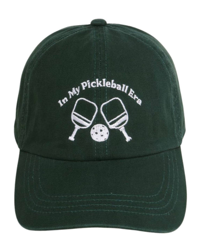 In My Pickleball Era Embroidered Baseball Cap