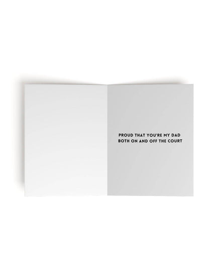 Best Pickleball Dad Ever Greeting Card