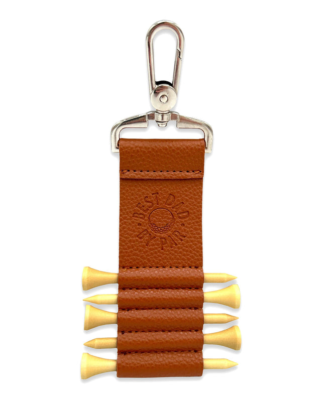 Best Dad By Par Golf Tee Holder