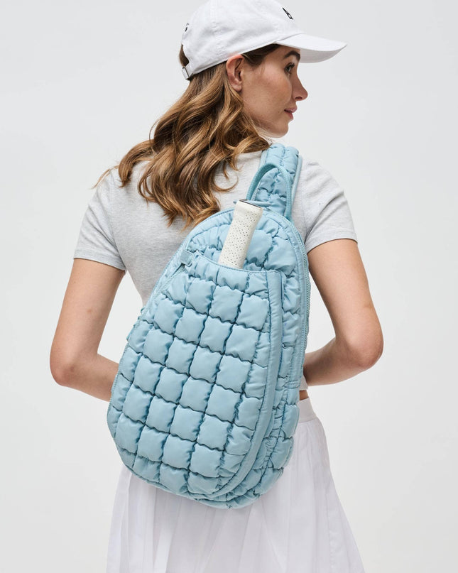 Match Point - Quilted Puffer Pickleball-Paddle Tennis Sling