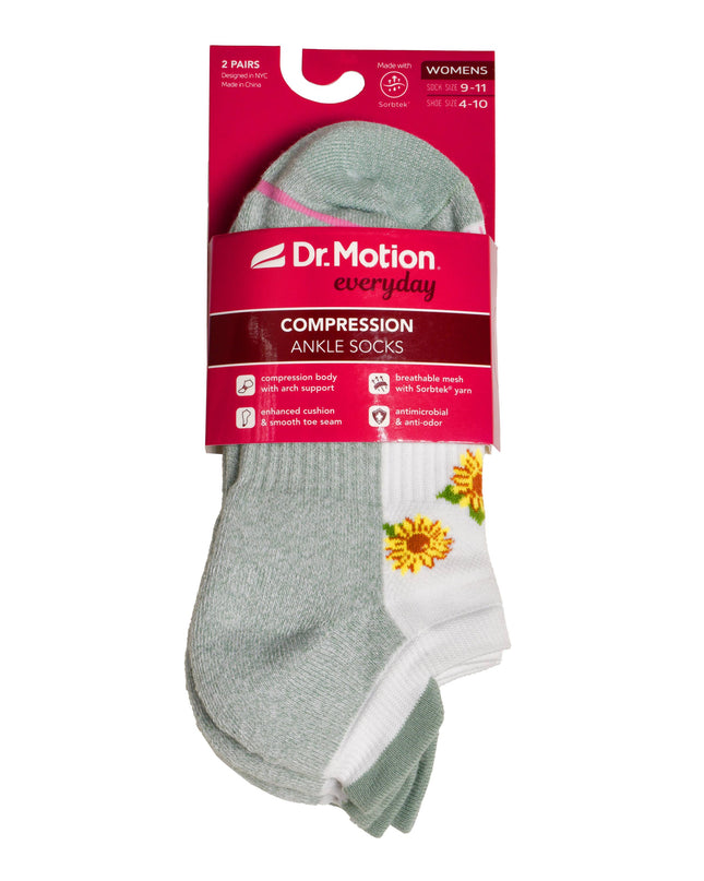 Sunflowers | Ankle Compression Socks For Women