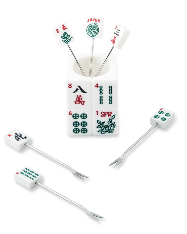 7-Piece MaJong Cocktail Pick Set