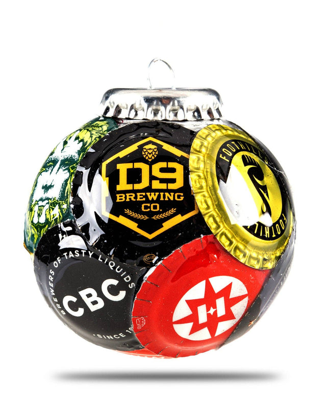 NC Breweries Bottle Cap Ornament