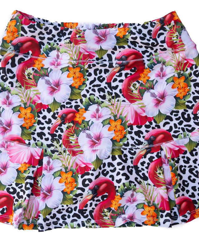 Flamingo Rhapsody Skort