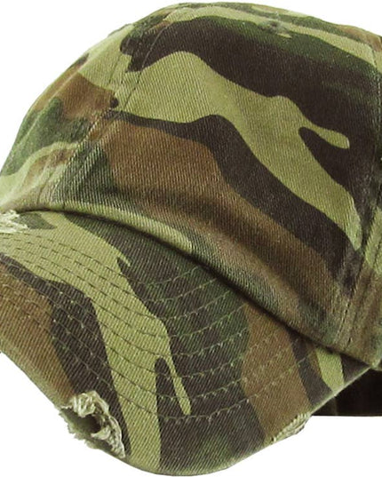 "PADDLES" Exclusive Embroidered Vintage Distressed Washed Style Baseball Caps