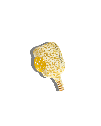 Hand-painted Pickleball Paddle Claw Hair Clip | Eco-Friendly