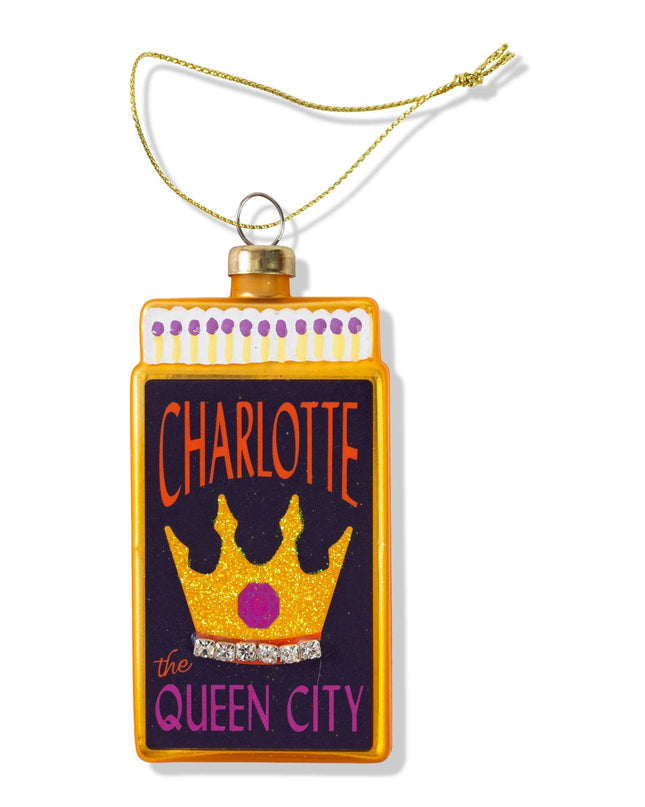 Charlotte Matchbook Ornament