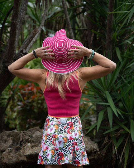 Flamingo Rhapsody Skort