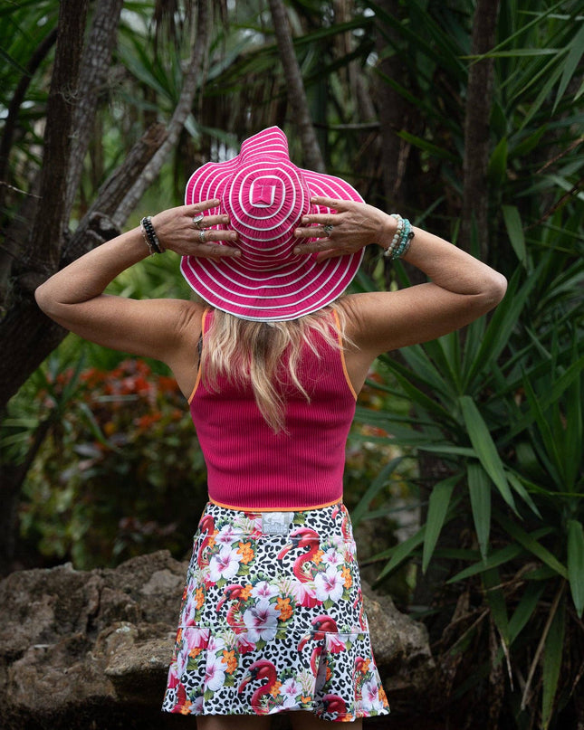 Flamingo Rhapsody Skort