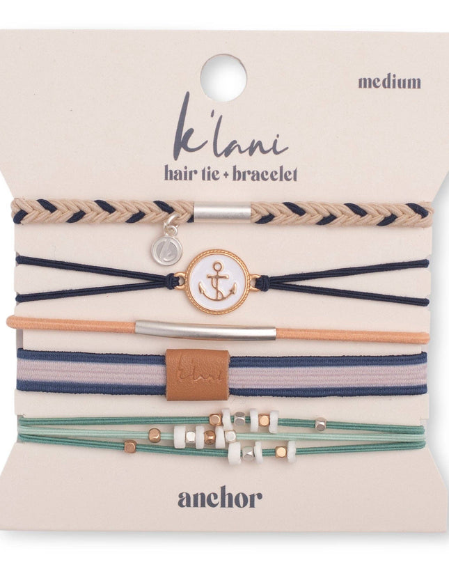 Anchor  Hair Tie Bracelets Hair Tie Bracelets