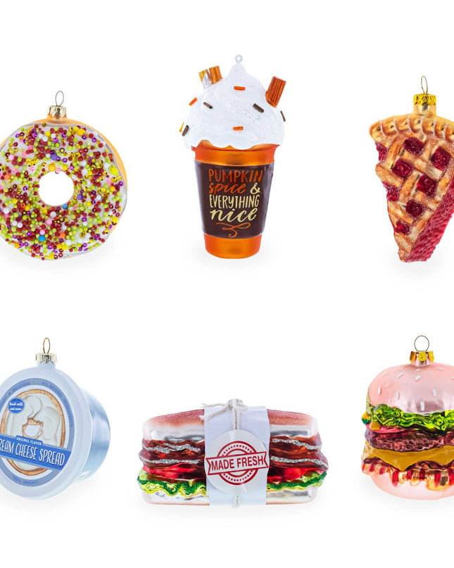 Bar Cocktail Shaker Glass Ornament