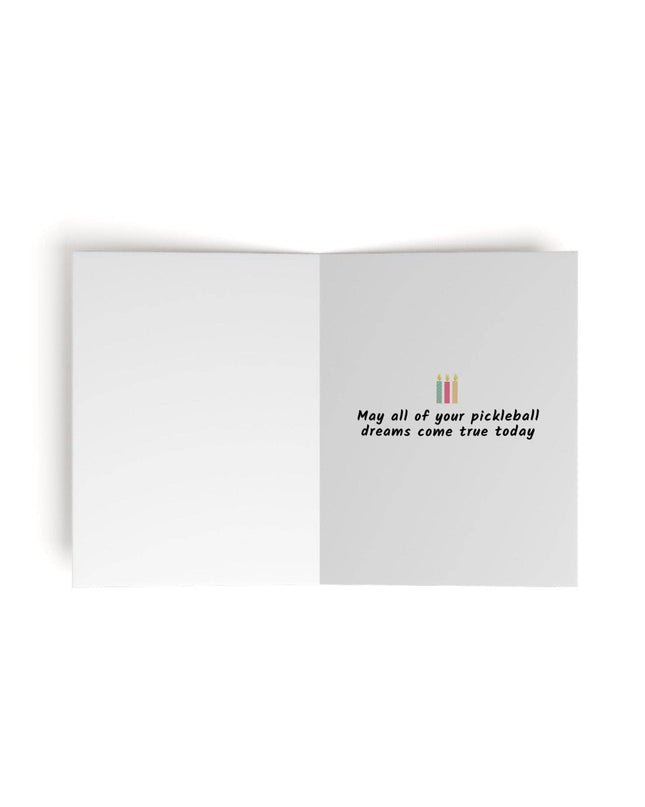 Happy Birthday To My Favorite Pickleballer Greeting Card