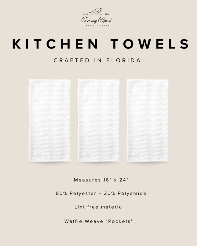 Pickleball Waffle Towel