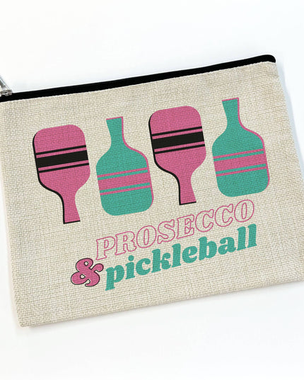 Prosecco & PB Makeup Bag Cosmetic Zip Pouch